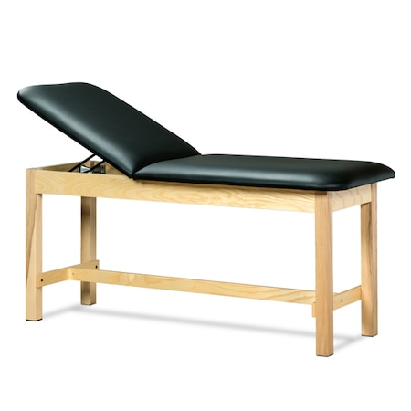 Classic Treatment Table W/ H-Brace, Natural Finish, Country Mist